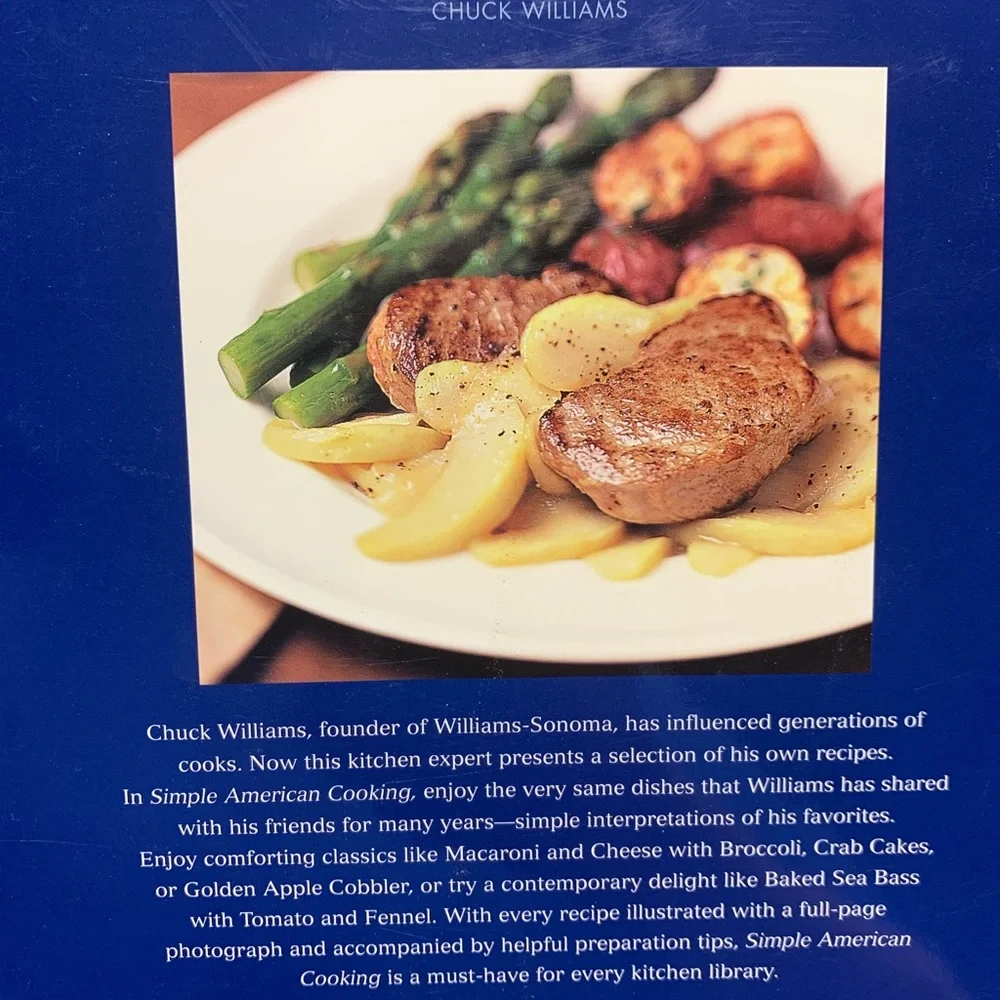 Williams-Sonoma Simple American Cooking Cookbook Book
